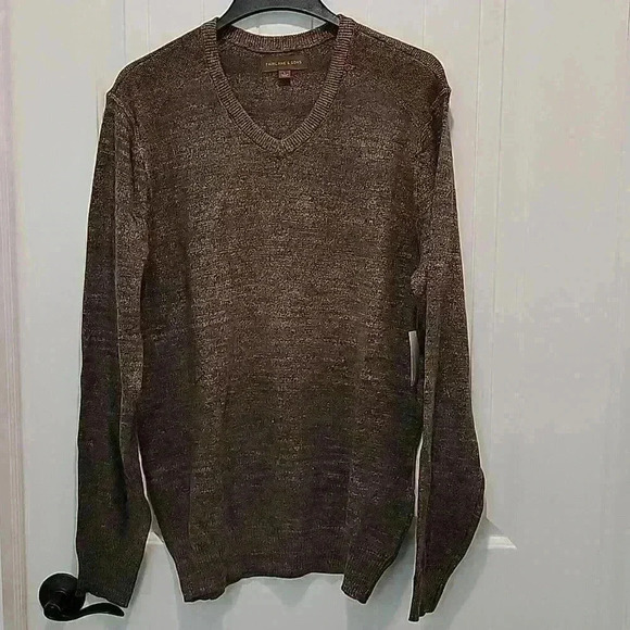 Fairview & sons Other - Fairlane & Sons Brown Casual Sweater Size Large